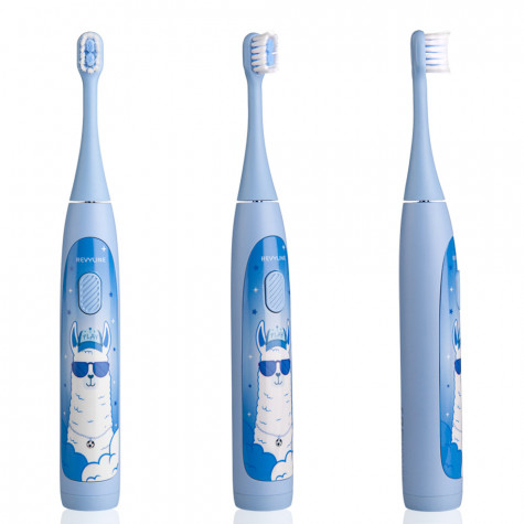 Электрическая звуковая зубная щётка Revyline RL 035 Kids, light Blue