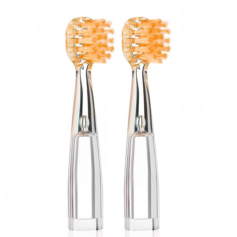 Электрическая звуковая зубная щетка Revyline RL 025 Panda, персиковая