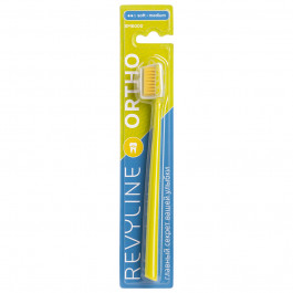 Зубная щетка Revyline SM6000 Ortho салатовая / желтая-фиолетовая